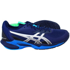 Asics Solution Speed FF 3 Mens Blue Tennis Shoes