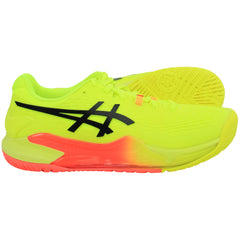 Asics Gel-Resolution 9 Paris Mens Yellow Tennis Shoes
