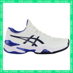 Asics Court FF 2 Clay Tennis Womens White Tennis Shoes NO BOX