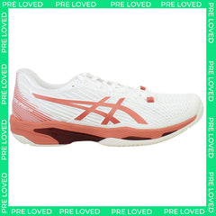 Asics Solution Speed FF 2 Womens White Tennis Shoes NO BOX