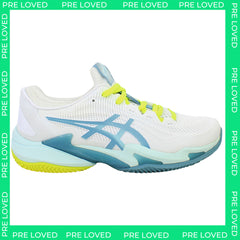 Asics Court FF 3 Clay Womens White Tennis Shoes NO BOX