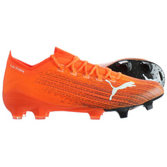 Puma Ultra 1.1 FG/AG Mens Orange Football Boots