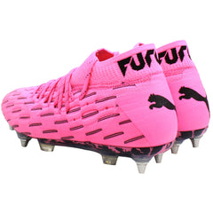 Puma Future 6.1 Netfit MxSG Mens Pink Football Boots