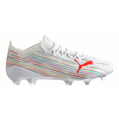 Puma Ultra 1.2 FG/AG Mens White Football Boots