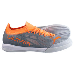 Puma Ultra 1.4 Pro Court IC Mens Silver Football Boots