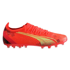 Puma Ultra Ultimate MG Mens Orange Football Boots