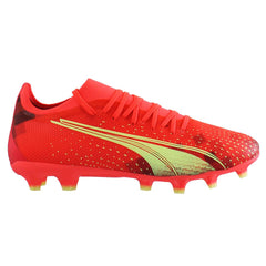 Puma Ultra Match FG/AG Mens Red Football Boots