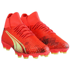 Puma Ultra Pro FG/AG Mens Red Football Boots