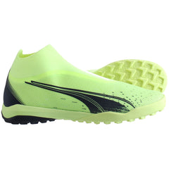 Puma Ultra Match+ LL TT Mens Green Football Boots