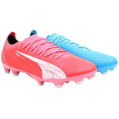 Puma Ultra Ultimate Tricks FG/AG Mens Blue/Red Football Boots