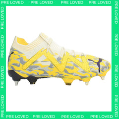 Puma Future Ultimate MxSG Mens Yellow/Grey Football Boots NO BOX