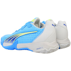 Puma Nova Elite Mens Blue Padel Shoes