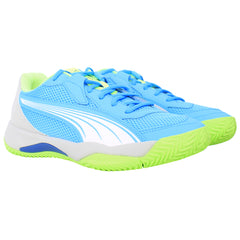 Puma Nova Court Mens Blue Padel Shoes