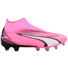Puma Ultra Match+ LL FG/AG Mens Pink Football Boots