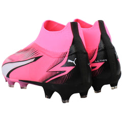 Puma Ultra Match+ LL FG/AG Mens Pink Football Boots