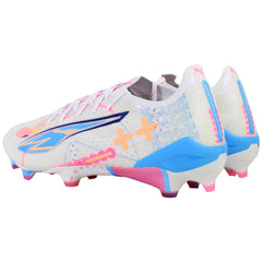 Puma Ultra 5 Ultimate FG Mens White Football Boots