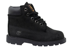 Timberland Classic 6inch Kids Black Boots