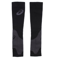 Asics Logo Mens Compression Black Calf Sleeves
