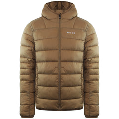 Nicce Skyline Mens Brown Padded Jacket