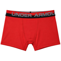 Under Armour 2-Pack Kids Black/Red Boxer Shorts