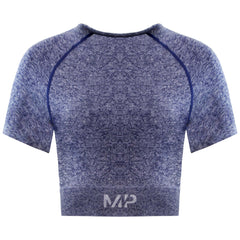 MyProtein Curve Womens Galaxy Blue Crop Top