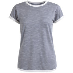 Under Armour Fashlete Mesh Womens Grey T-Shirt