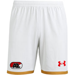 Under Armour AZ Alkmaar Mens White Home Football Shorts