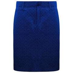 Under Armour Links Woven Womens Blue Golf Skirt