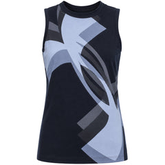 Under Armour Overlay Logo Womens Black Vest
