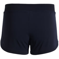 Under Armour Stretch Speedpocket 2in1 Womens Black Running Shorts