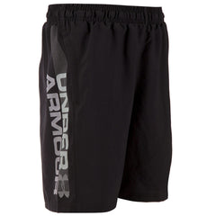 Under Armour Logo Mens Black Shorts