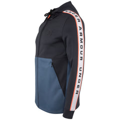 Under Armour Taped Mens Black Track Jacket