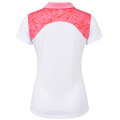 Under Armour Zinger Blocked Womens White Polo Shirt