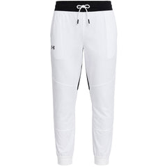 Under Armour Recover Legacy Mens White Track Pants
