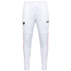 Under Armour x Project Rock Knit Mens White Track Pants
