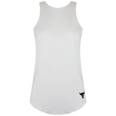 Under Armour Project Rock HeatGear Womens White Vest