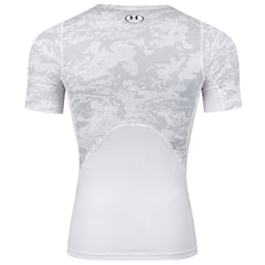 Under Armour HeatGear Mens White Compression T-Shirt