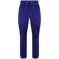 Under Armour Rival Terry Mens Blue Track Pants