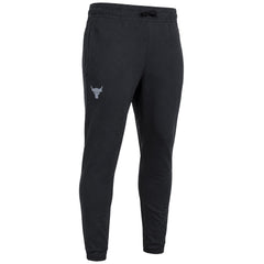 Under Armour x Project Rock Terry Mens Black Track Pants