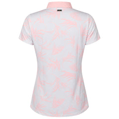 Under Armour Iso-Chill Womens White Golf Polo Shirt