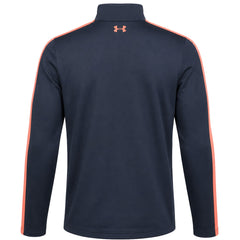 Under Armour 1/2 Zip Up Loose Mens Black Top