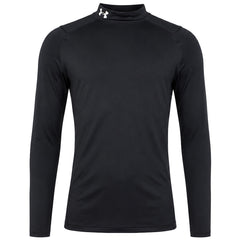 Under Armour ColdGear Mock Mens Black Top