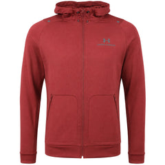 Under Armour Rush Mens Red Track Jacket