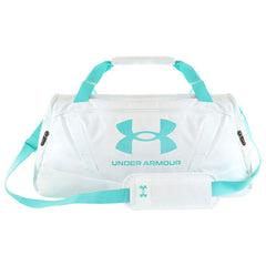 Under Armour Undeniable 5.0 Womens White/Mint Duffle Bag
