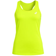 Asics Motion Dry Womens Yellow Tank Top