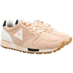Le Coq Sportif Omega Premium Womens Pink Trainers