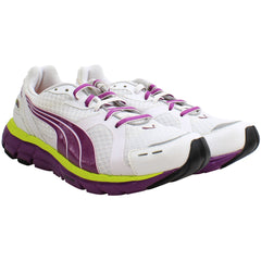 Puma Faas 600 Womens White Grape Running Shoes