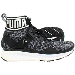 Puma Ignite EvoKnit Womens Black Running Shoes
