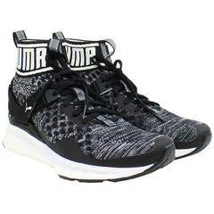Puma Ignite EvoKnit Womens Black Running Shoes