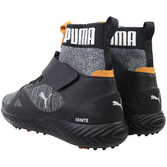Puma Ignite Power Adapt Mens Black Golf Shoes